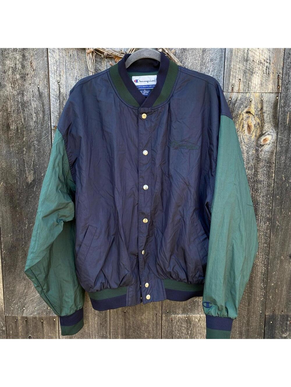 Vintage Champion Lettermens Style Jacket Size XL